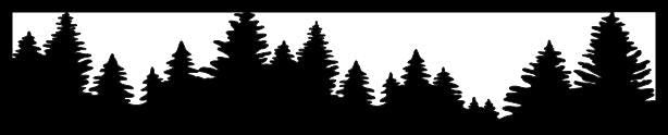Decorative Metal Panel Insert. Decorative Fence Topper Insert. Tree Line Metal Panel. Tree Line Fence Topper. Privacy Fence Topper - Wood & Metal By Dao