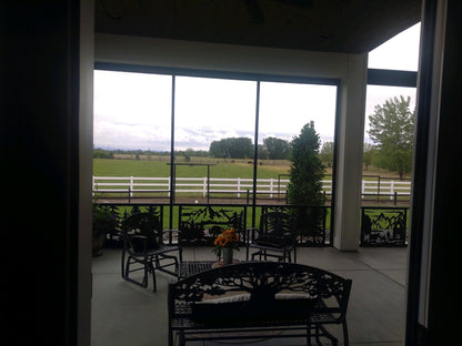 Decorative Rustic Metal Panel, Metal Panel Insert, Fence Topper Insert. Wildlife Scenery Metal Panel. Hunting Scene Fence Topper - Wood & Metal By Dao