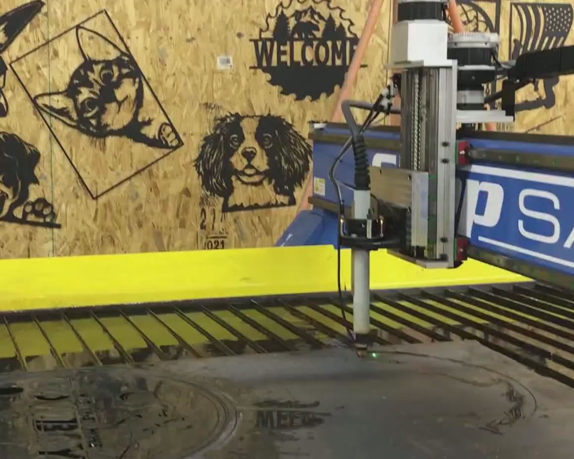 Decorative Rustic Metal Panel, Metal Panel Insert, Fence Topper Insert. Wildlife Scenery Metal Panel. Hunting Scene Fence Topper